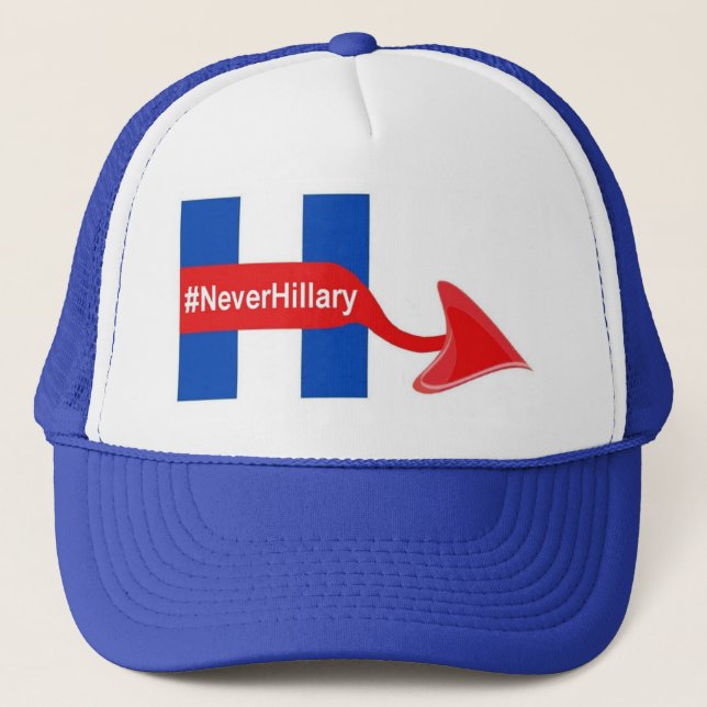 Boné Chapéu Nunca Hillary (Frente)