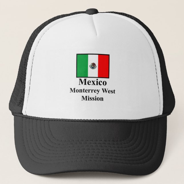 Boné Chapéu ocidental da missão de México Monterrey (Frente)