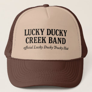 Boné Chapéu Oficial da Lucky Ducky Trucky - Apenas pala