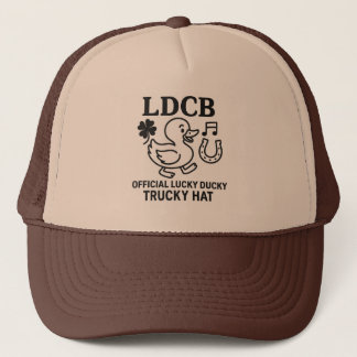Boné Chapéu Oficial Lucky Ducky Trucky-LDCB Com Pato