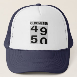 Boné Chapéu Oldometer de 50 anos