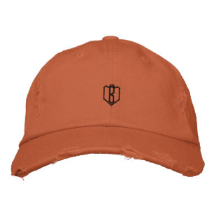 Boné Chapéu Outdoor de Alfabeto B Vintage para Homens e