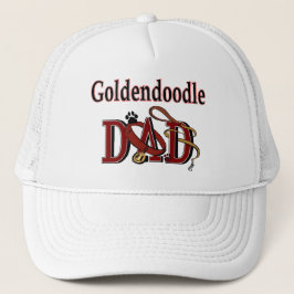 Boné Chapéu Pai de Goldendoodle