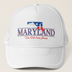Boné Chapéu patriótico de Maryland