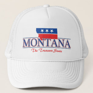 Boné Chapéu patriótico de Montana