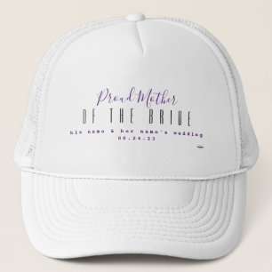 Boné Chapéu Personalizado da Mãe da Noiva HAMbyWG