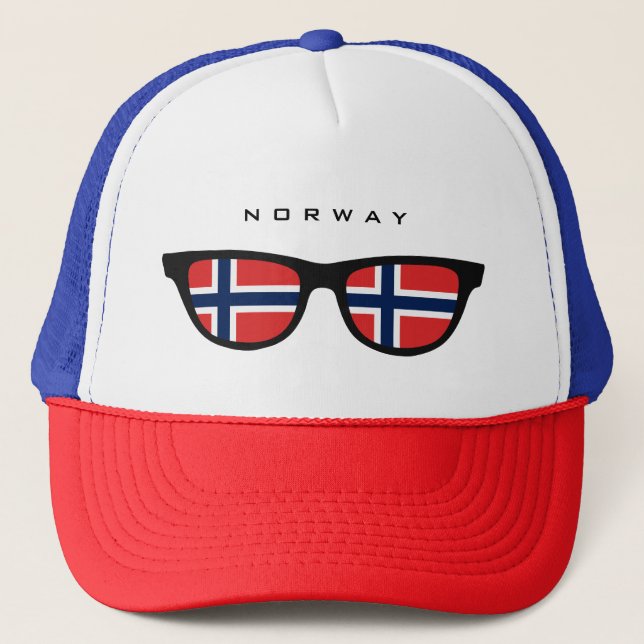 Boné Chapéu personalizado da Norway Shades (Frente)