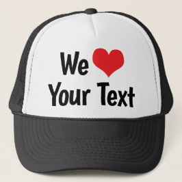 Boné Chapéu Personalizado Nós Amamos