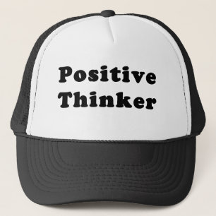Boné Chapéu positivo do pensador