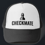 Boné Chapéu preto de camponês de xadrez CheckMate<br><div class="desc">Chapéu preto de peão preto de xadrez. boné legal para o amante do xadrez, jogador, amigos, fã, pai, avô, chefe, colega de trabalho, professor, estudante etc. Use o código ALT para transformar o ícone em um peão, torre, bispo, cavaleiro, rainha ou rei. ♕ ♔ ♘ ♗ ♙ ♖ ♛ ♚...</div>