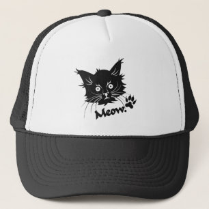 Boné Chapéu preto de gato - escolha a cor