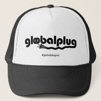 Boné chapéu preto do camionista do globalplug