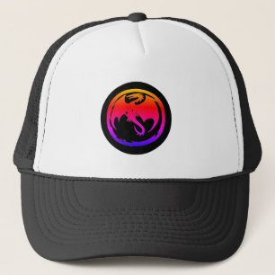 Boné Chapéu preto Neon Dragon