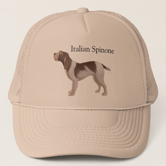 Boné Chapéu roan marrom de Spinone do italiano (Frente)