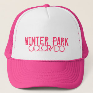 Boné Chapéu rosa simples no Colorado Park