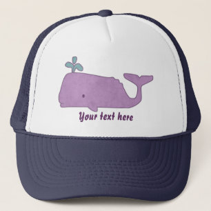 Boné Chapéu roxo da baleia