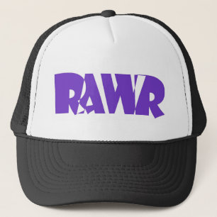 Boné Chapéu roxo de Rawr