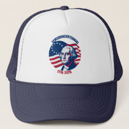 Boné Chapéu Semiquincentenário George Washington