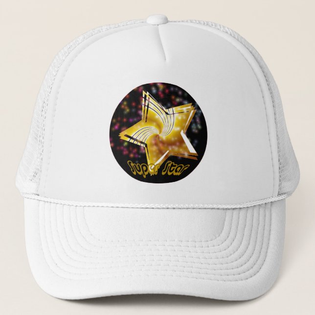 Boné Chapéu super da estrela (Frente)
