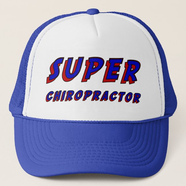 Boné Chapéu super do Chiropractor (Frente)