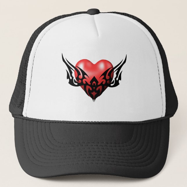 Boné Chapéu Tribal do Coração (Frente)