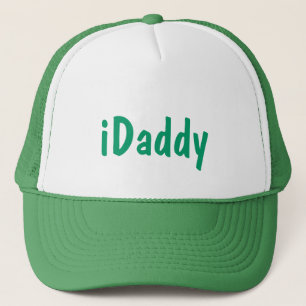Boné Chapéu verde de novo papai branco do iPapá