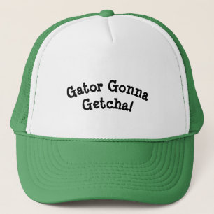 Boné Chapéu Verde do Gator Gonna Getcha