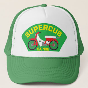 Boné Chapéu verde do remendo de SuperCub