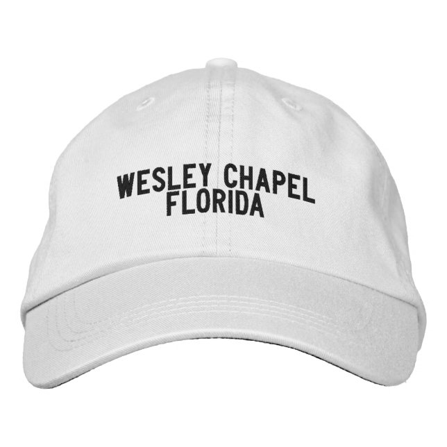 Boné Chapéu Wesley Chapel Flórida (Frente)