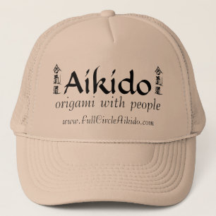 Boné Chapéus completos do Aikido do círculo