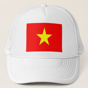 Boné Chapéus da malha da bandeira de Vietnam