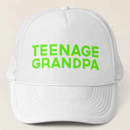 Boné Chapéus de camionista divertidos do TEENAGE GRANDP
