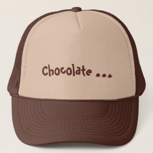 Boné Chapéus de chocolate com chocolate
