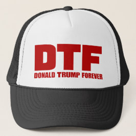 Boné Chapéus de DTF Donald Trump para sempre