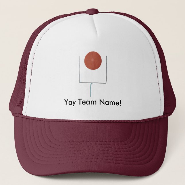 Boné Chapéus De Futebol Personalizados Da Equipe Yay (Frente)
