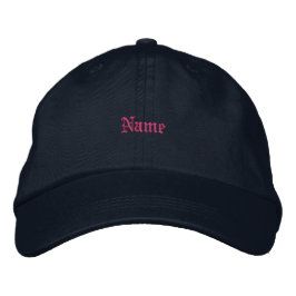 Boné Chapéus de Lifestyle da Marinha Criativa Nome da A