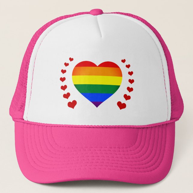 Boné Chapéus de moda Rainbow Flag & Pride / comunidade  (Frente)