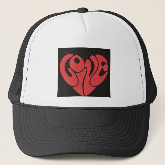 Boné Chapéus de tipografia antigos (Frente)