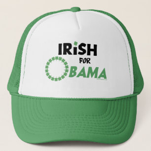Boné Chapéus e ganhos de Obama do irlandês