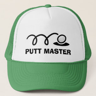 Boné Chapéus engraçados de golfe Putt Master