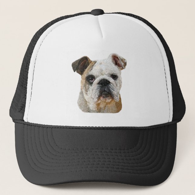 Boné Chapéus ingleses do buldogue (Frente)