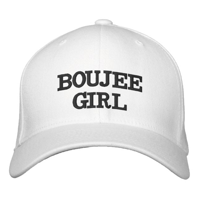 Boné Chapéus na moda da menina de Boujee (Frente)