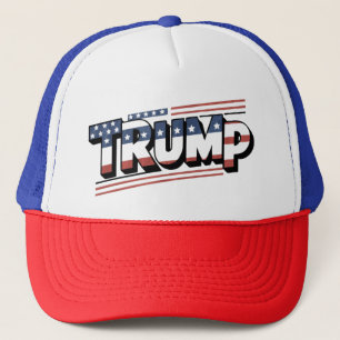 Boné Chapéus Patrióticos Trump