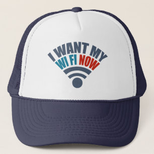 Boné Chapéus WiFi