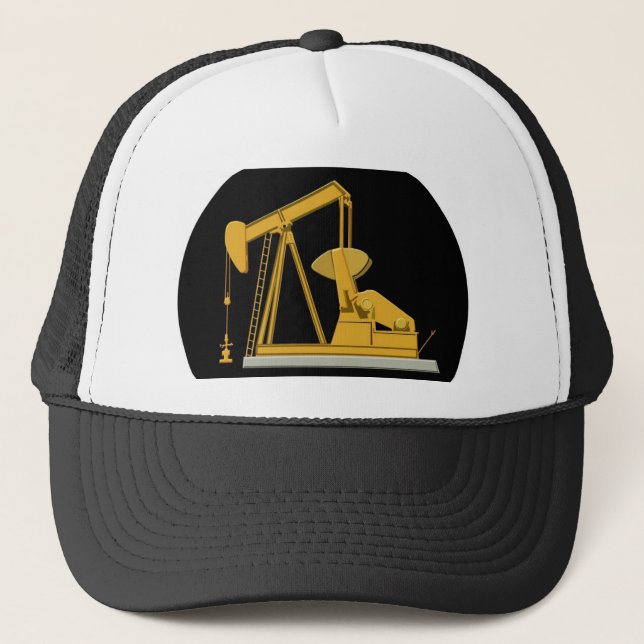 Boné chaveiro do pumpjack (Frente)