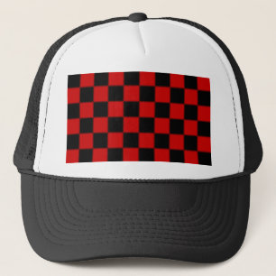 Boné Checker Pattern Hat