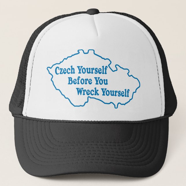 Boné Checo você mesmo antes que você se destruir (Frente)