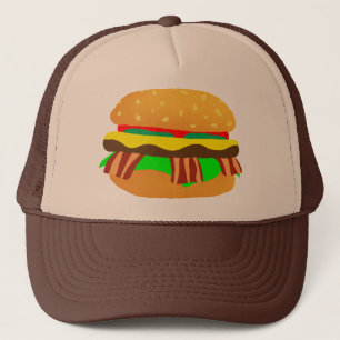 Boné Cheeseburger do bacon