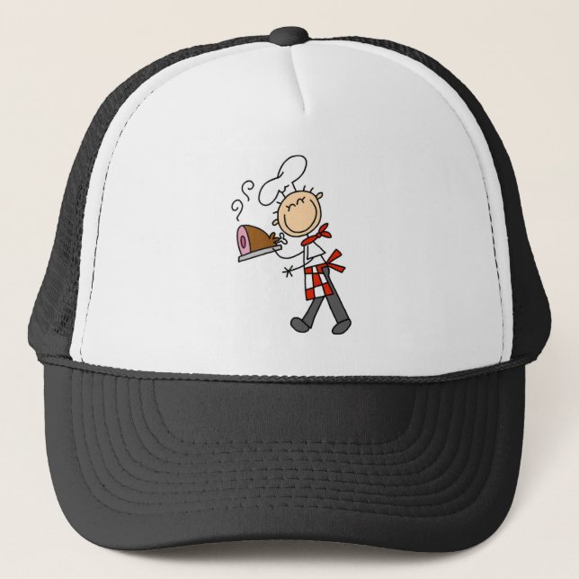 Boné Chef Com Presunto Assado (Frente)