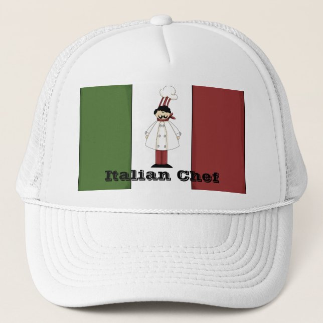 Boné Chef Italiano #1 Hat (Frente)